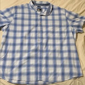 Lee Men's Blue Plaid Shirt